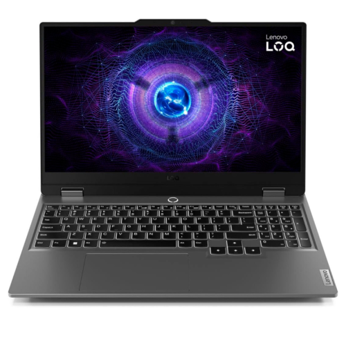 Notebook Lenovo LOQ 15IAX9 con pantalla FHD de 15.6", teclado retroiluminado y diseño moderno