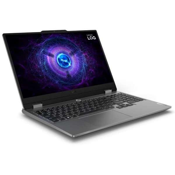 Notebook Lenovo LOQ 15IAX9 con pantalla FHD de 15.6", teclado retroiluminado y diseño moderno