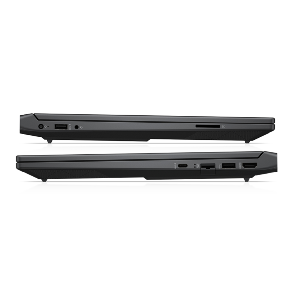 Laptop HP Victus Gaming 15-FB2063DX con pantalla 15.6" FHD, diseño elegante y teclado completo