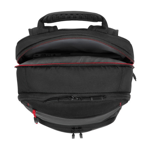 73 Mochila Lenovo Thinkpad Essential Plus de (15.6" / 39.6 cm), Color (Negro / Rojo)