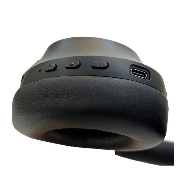 Audífono inalámbrico ANC TEROS TE-8033N (Headset), negro