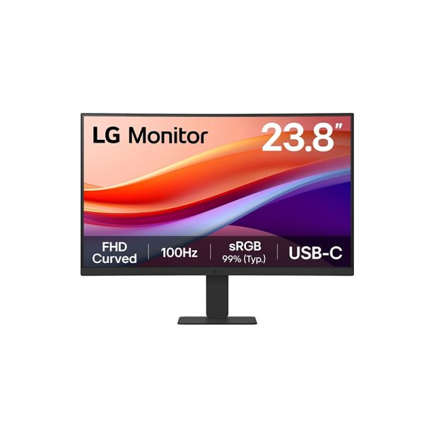 Monitor-LG-24U421A-B-Curvo-1500R-23.8-FHD-VA-HDMI-USB-C-15W-Audio-Out-1