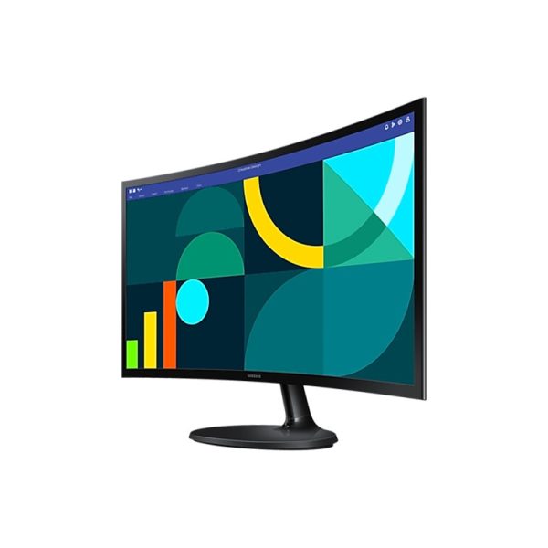 Monitor Samsung LS24D360GALXPE 24" FHD (1920x1080) VA Curvo, HDMI x1/VGA x1/Auriculares x1