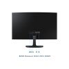 Monitor Samsung LS24D360GALXPE 24" FHD (1920x1080) VA Curvo, HDMI x1/VGA x1/Auriculares x1