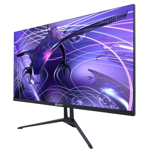 Monitor plano TEROS TE-2417S, 23.8" FHD IPS, 144Hz, 1920x1080, HDMI, DP, VESA, FreeSync