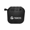 Parlante TEROS TE-6032N, bluetooth, 5 W, 400 mAh, negro