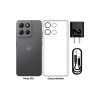 Smartphone Motorola moto g15, Pantalla 6.7” LCD FHD+ 60Hz, Android 15, Color Gris
